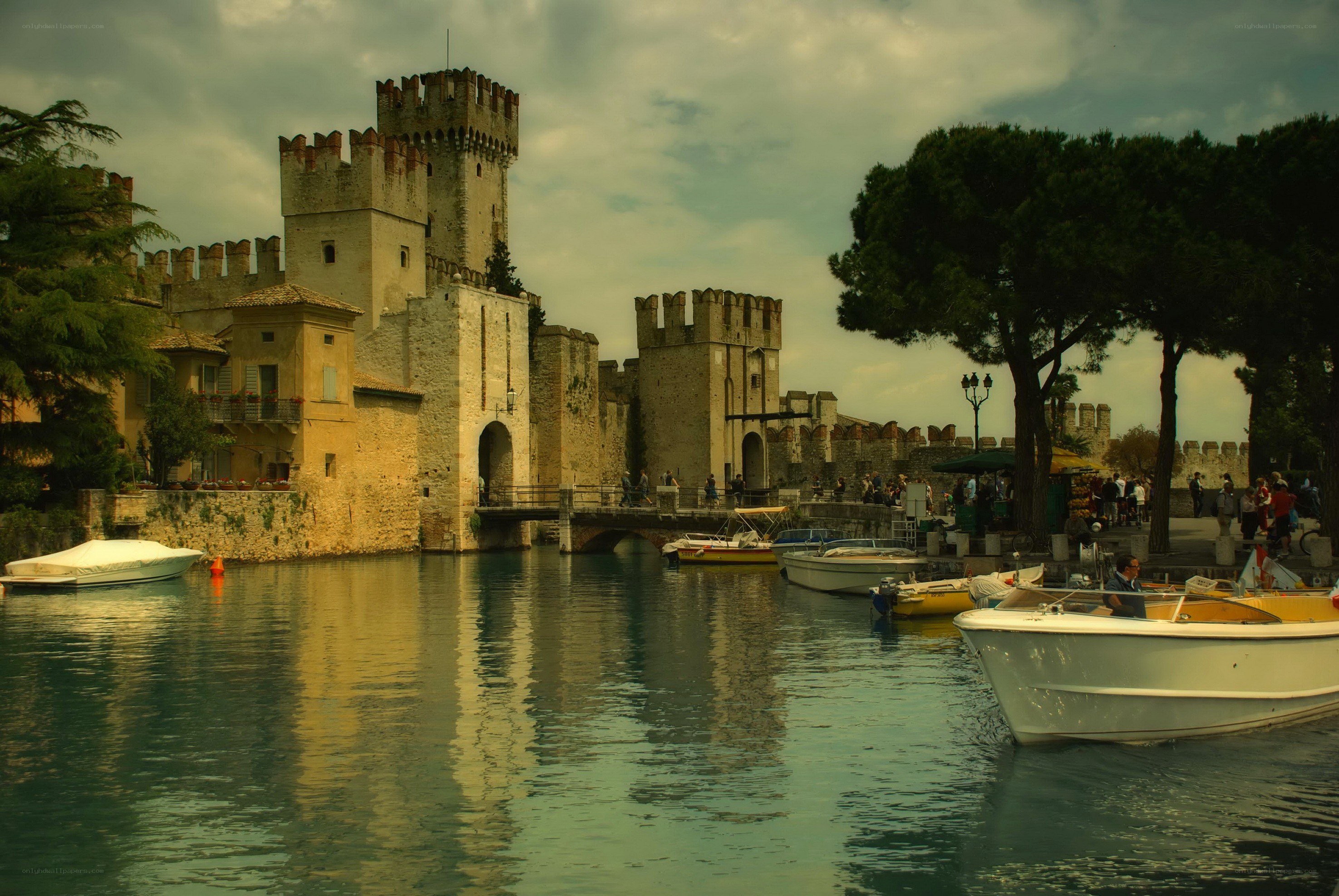 Castle by the water