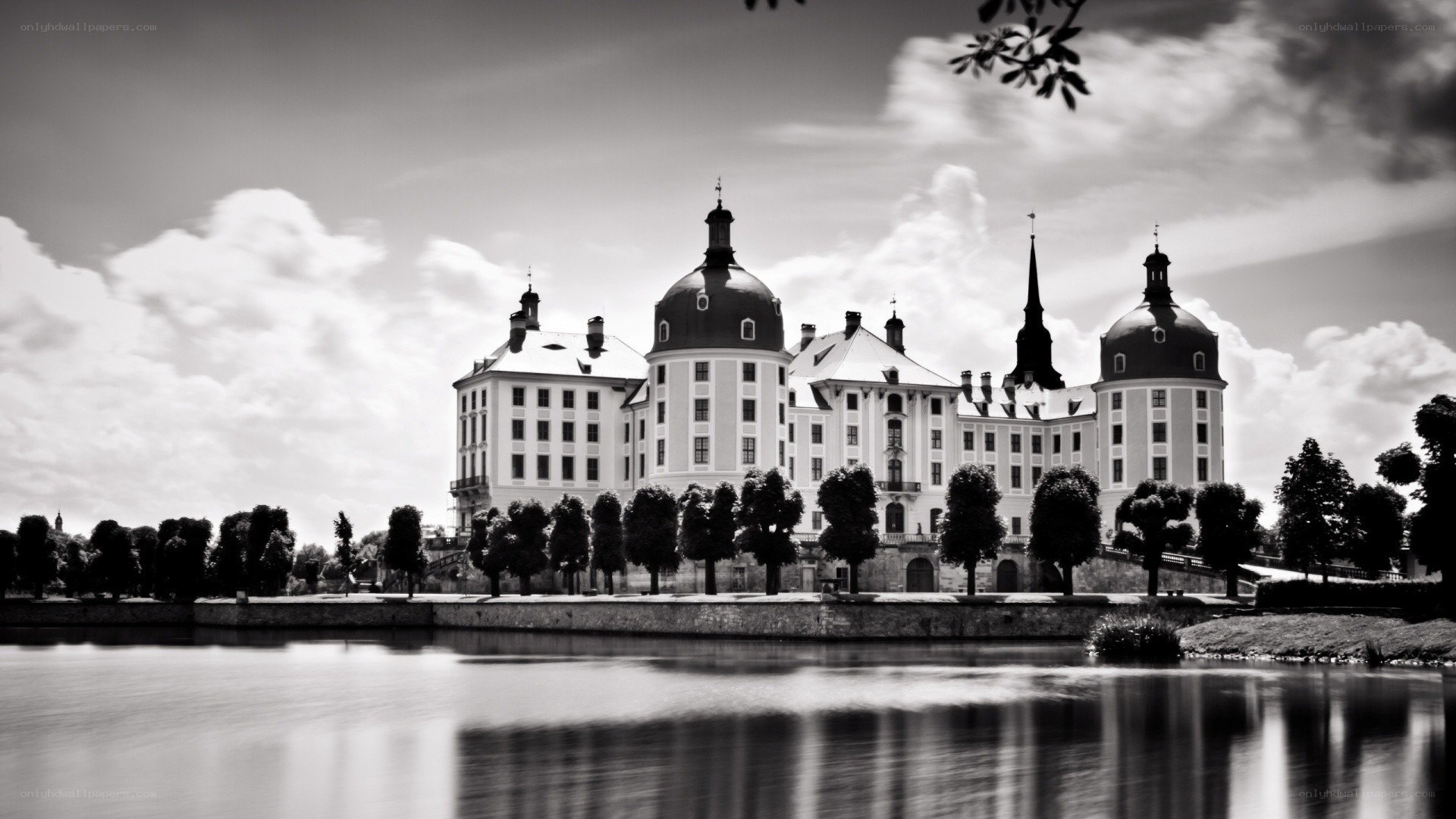 castle by the water