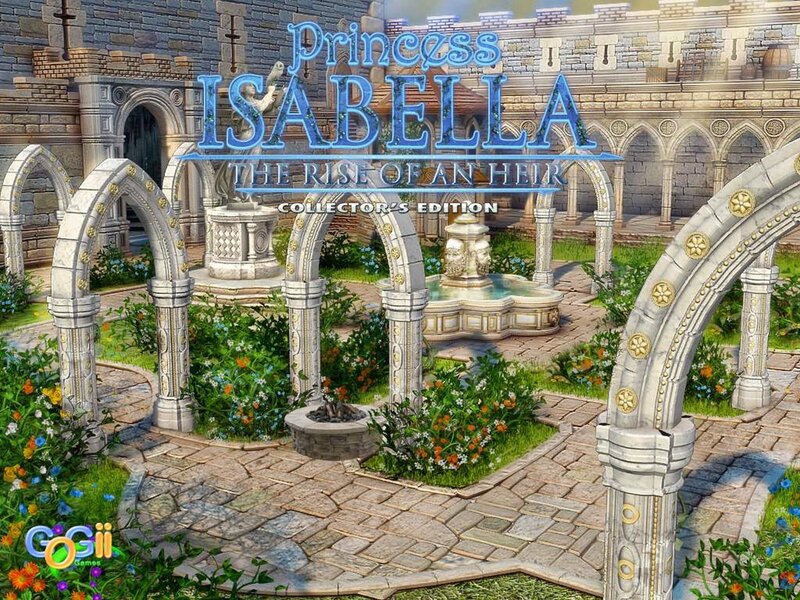 Castle Courtyard Garden — Blue