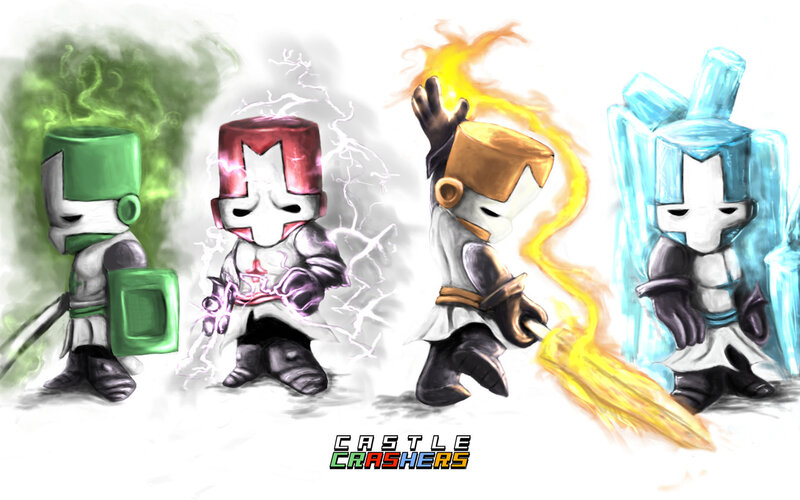 Castle Crashers characters