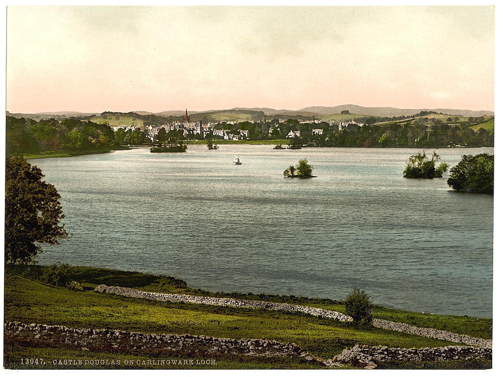 Castle Douglas on Carlingwark Loch
