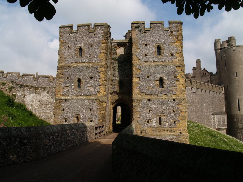 castle entrance gate