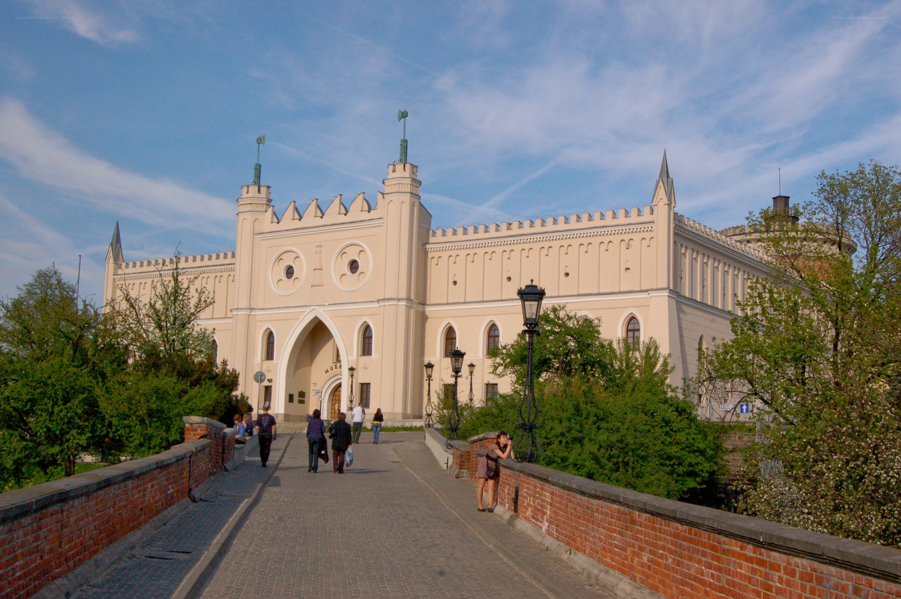 castle entrance with bridge