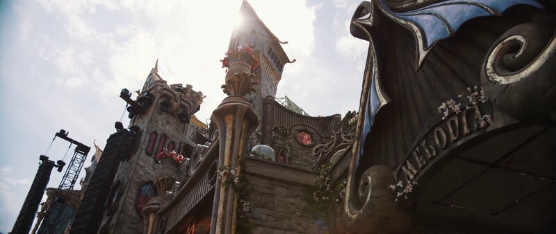 Castle Float in Parade