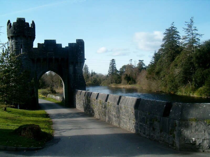 Castle Gate over River