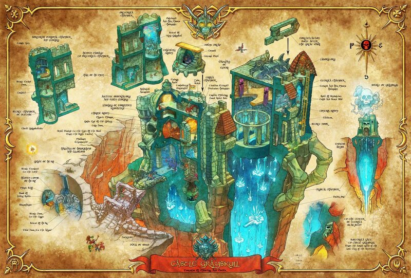 Castle Grayskull Map