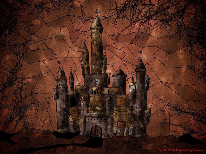 Castle in a Forest — Brown