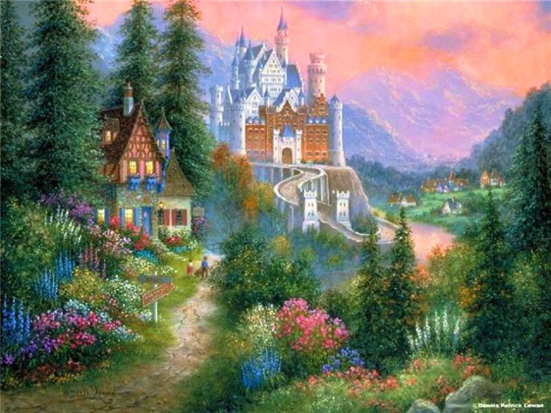 Castle in a Garden