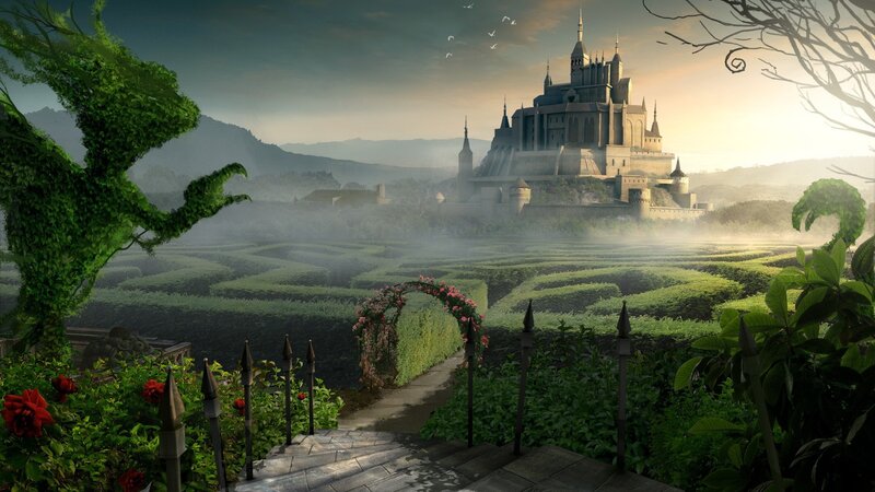 Castle in a Maze — Green