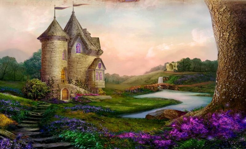 Castle in a Meadow