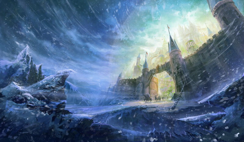 Castle in a Storm