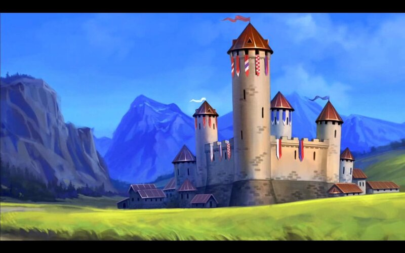 Castle in a Valley