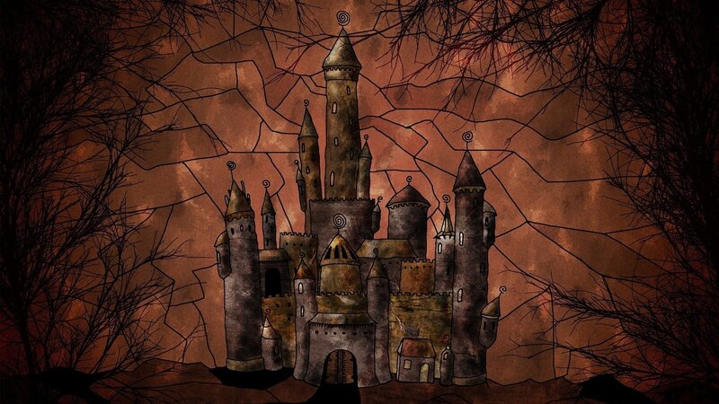 Castle in Dark Forest — Brown