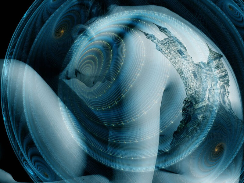 Castle in Digital Vortex