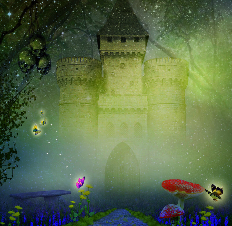 Castle in Enchanted Forest