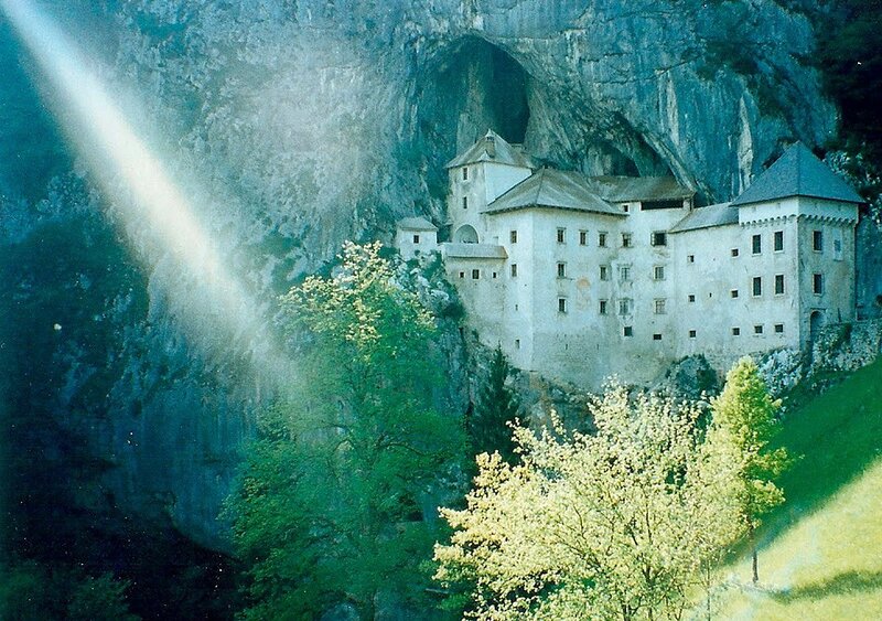 Castle in Mountain Cave