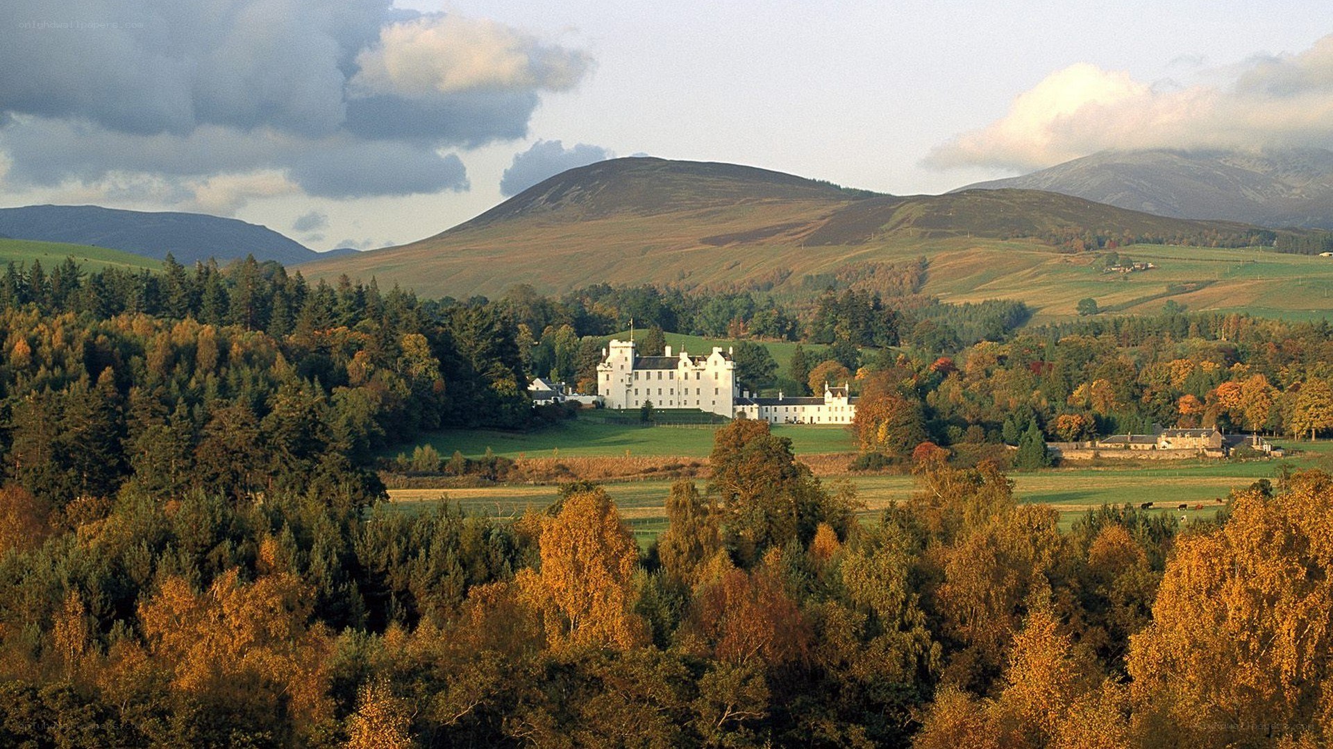 Castle in Scottish Highlands