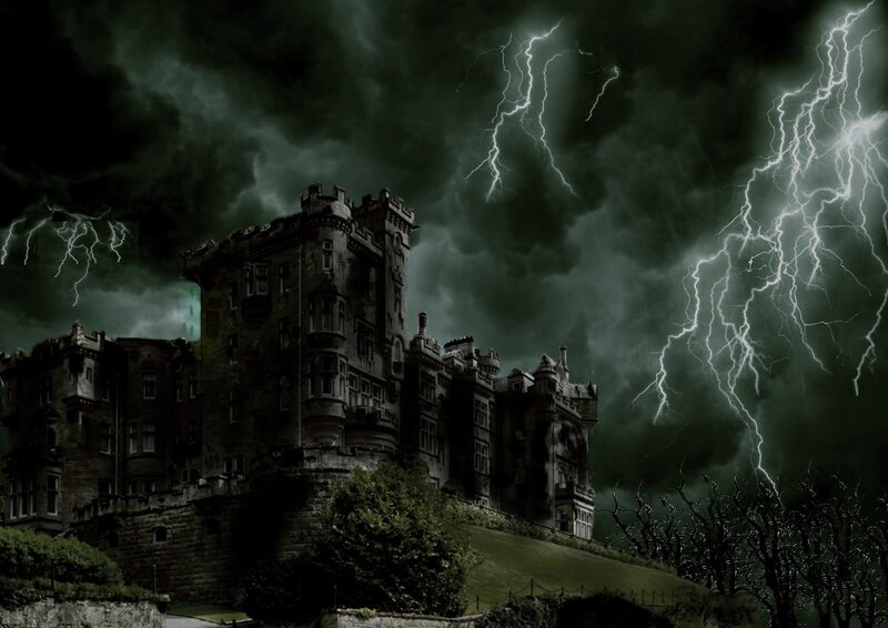 Castle in Storm