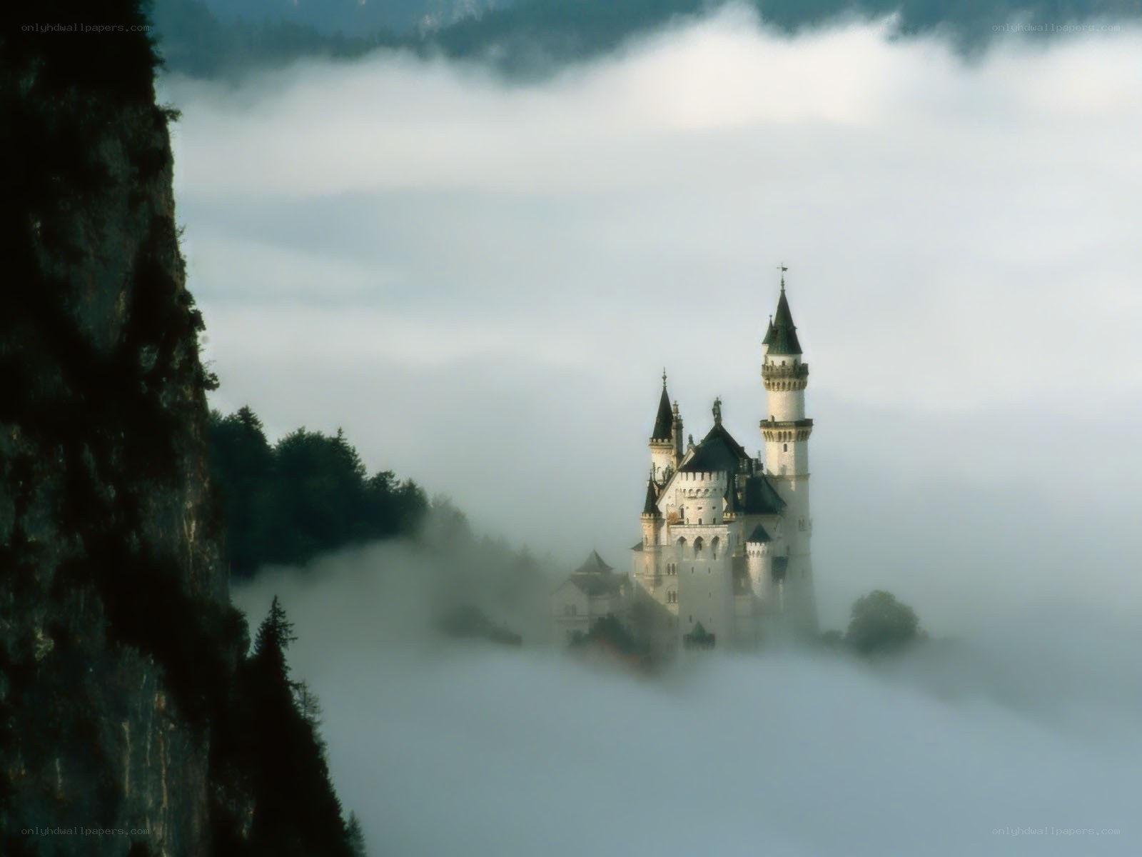 Castle in the clouds
