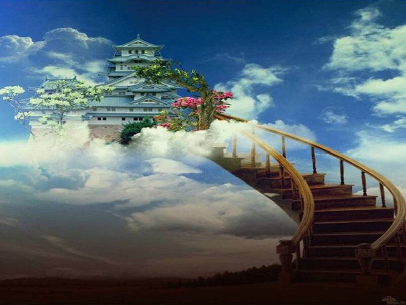 Castle in the Clouds — Blue