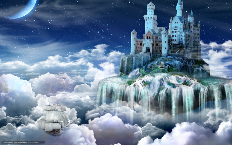 Castle in the clouds