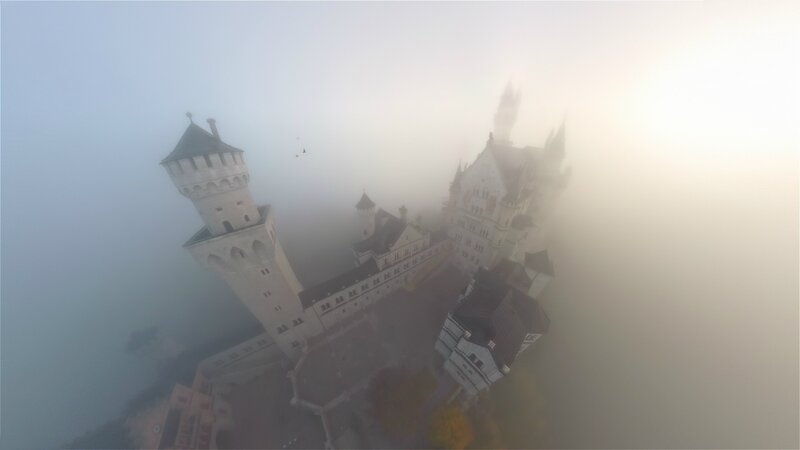 castle in the fog