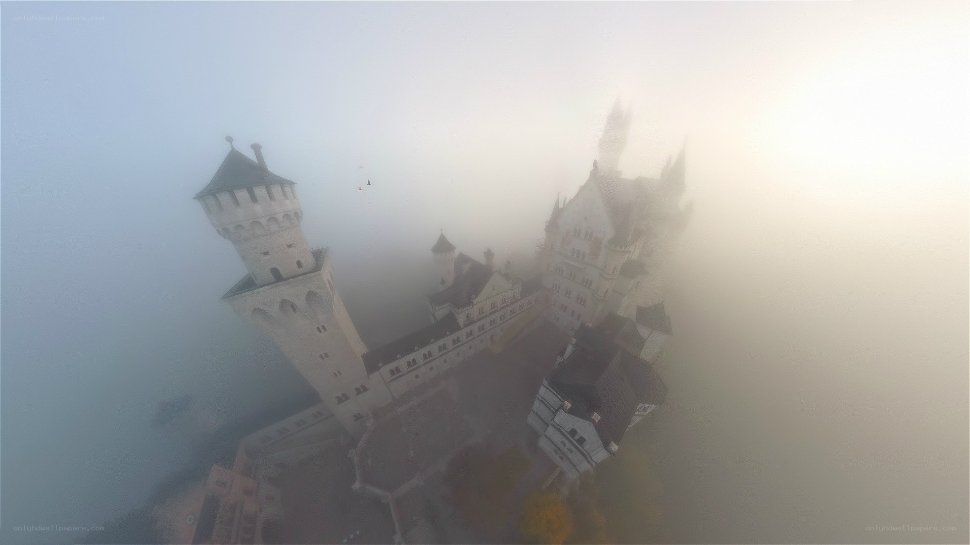 castle in the fog