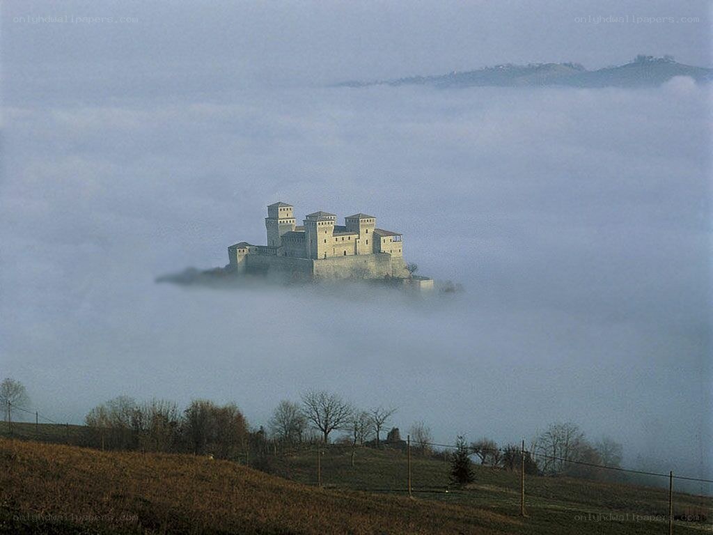 Castle in the mist