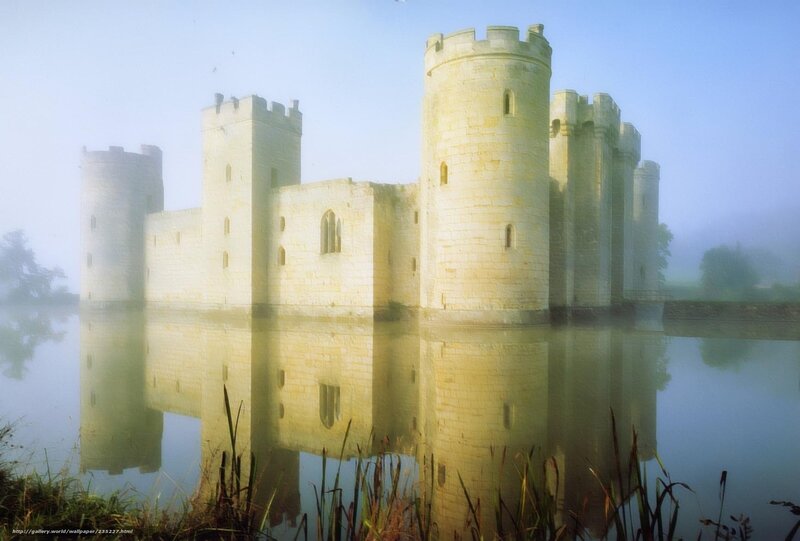 Castle in the mist