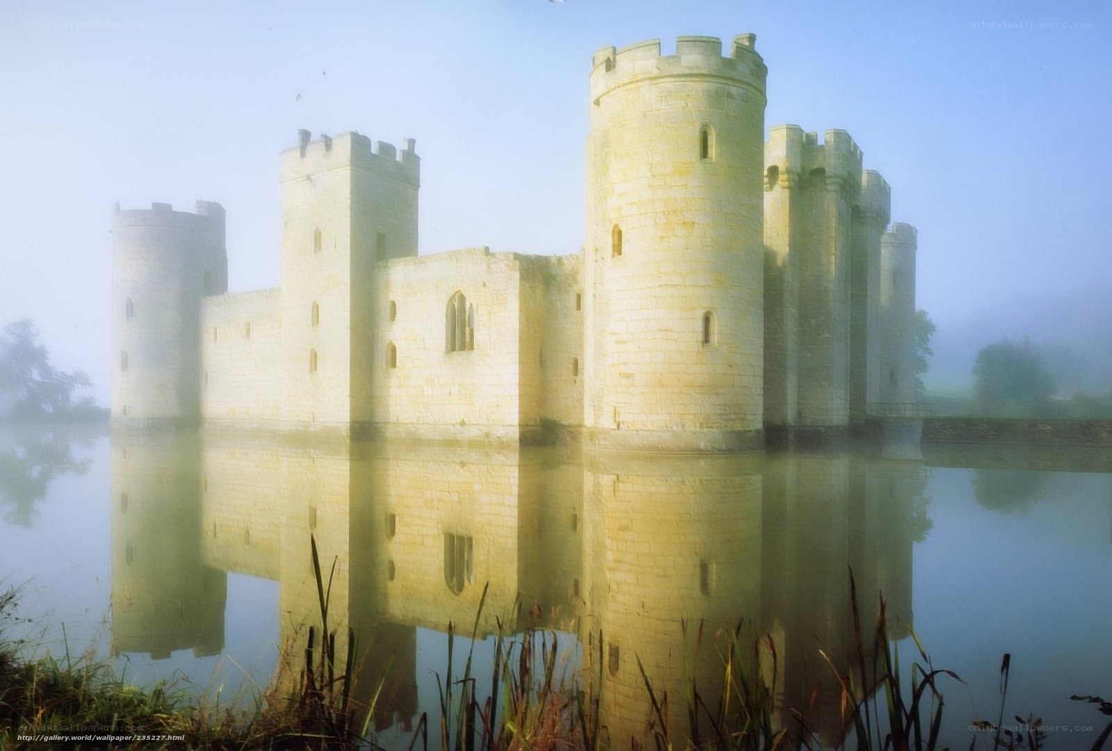 Castle in the mist