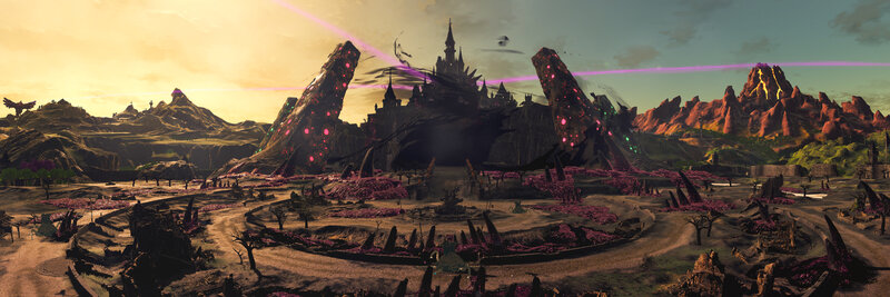 Castle in Wasteland