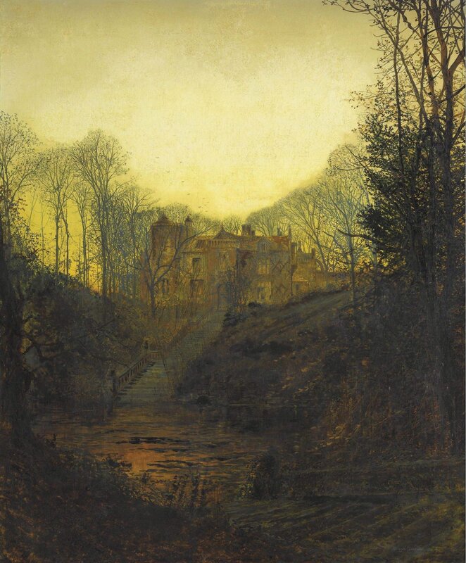 Castle in Wooded Valley