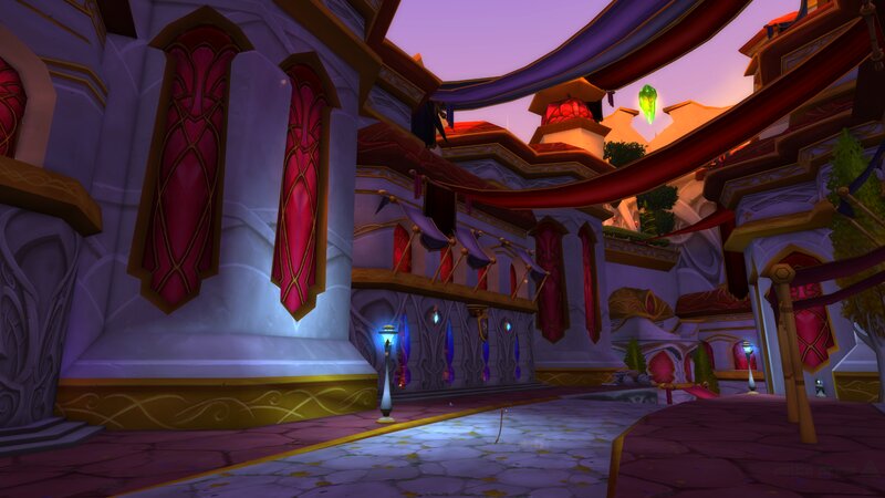 Castle Interior Scene — Purple