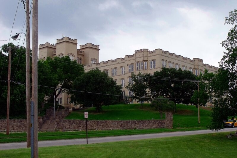 castle-like school building