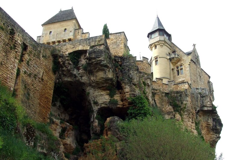 castle on a cliff