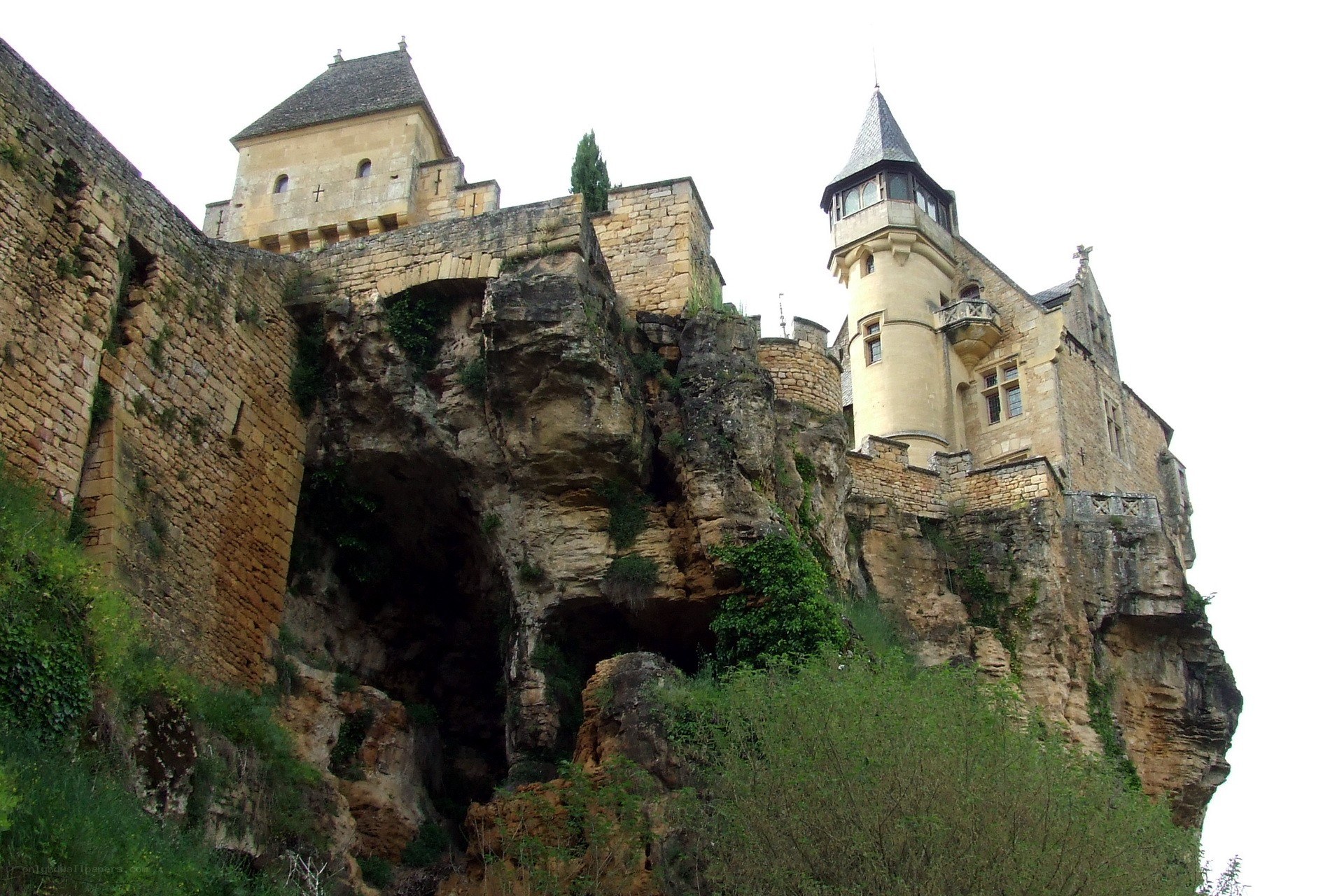 castle on a cliff