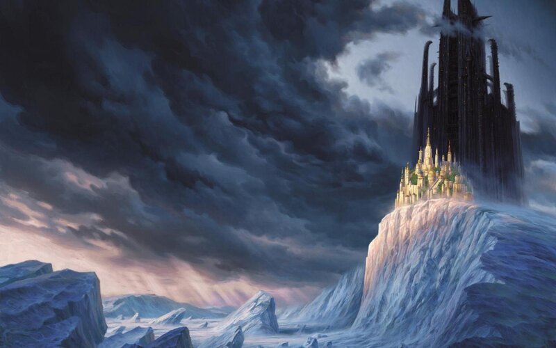 Castle on a Cliff — Clouds
