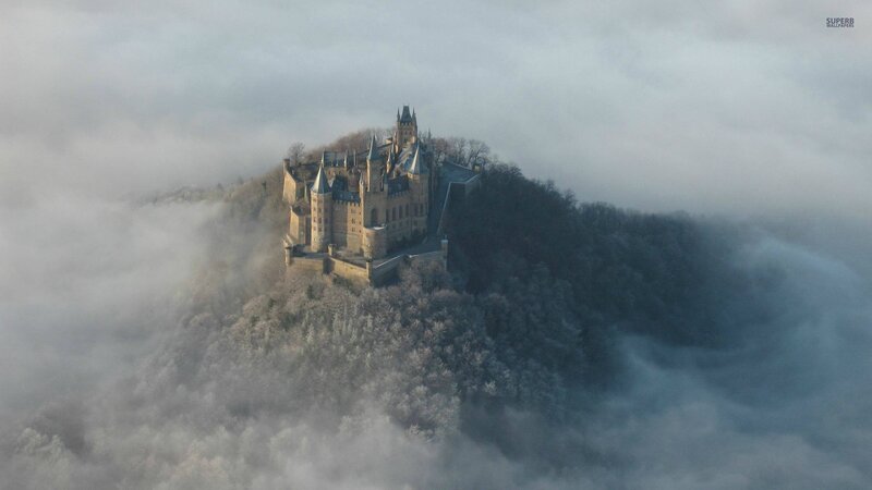 Castle on a Foggy Hill