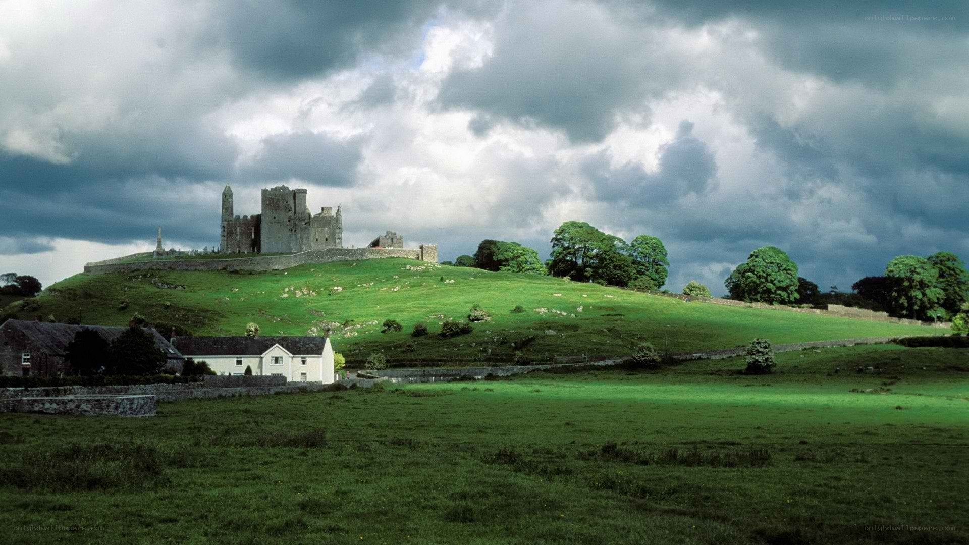 Castle on a green hill