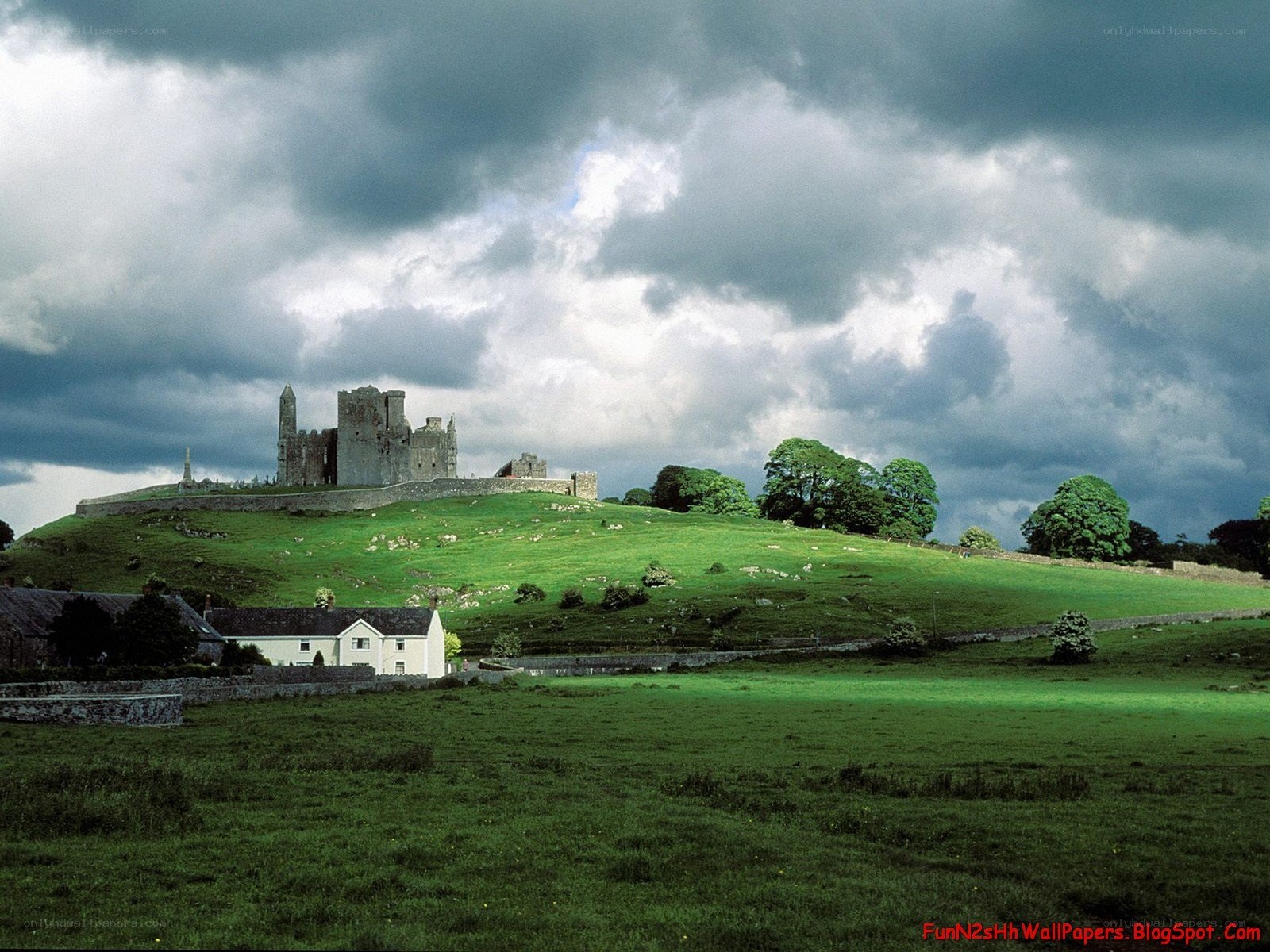 Castle on a green hill