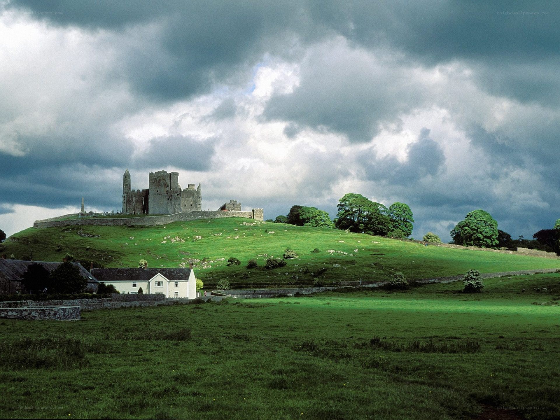 Castle on a green hill
