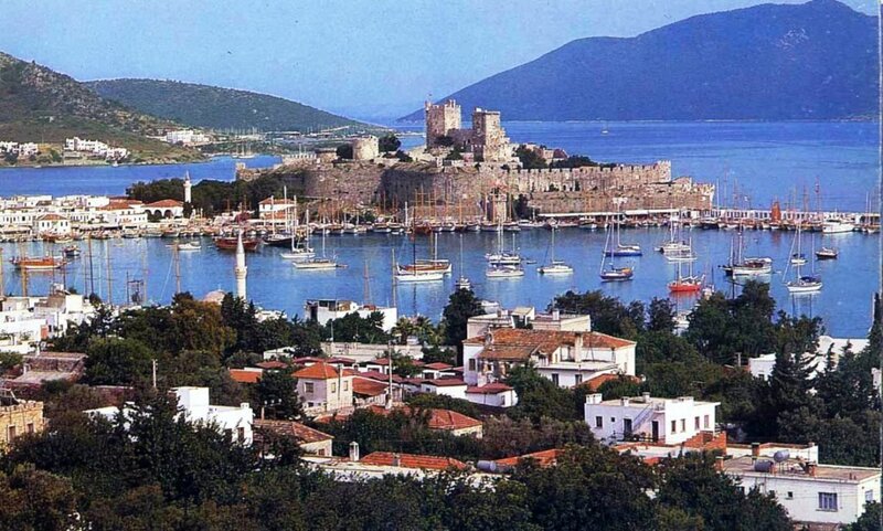 Castle on a Harbor
