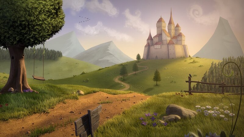 Castle on a hill