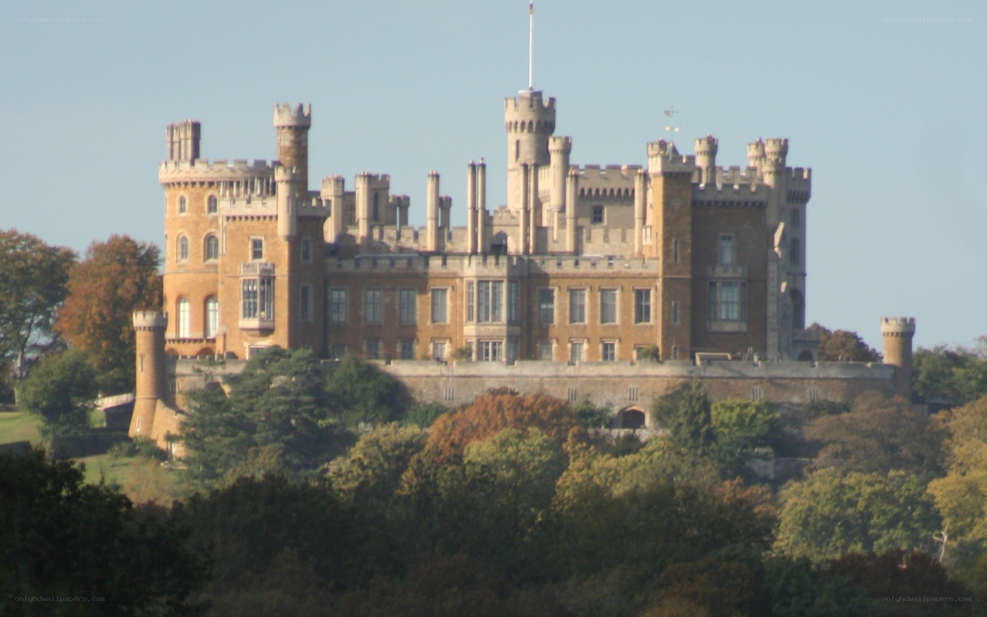 castle on a hill