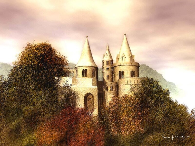 castle on a hill