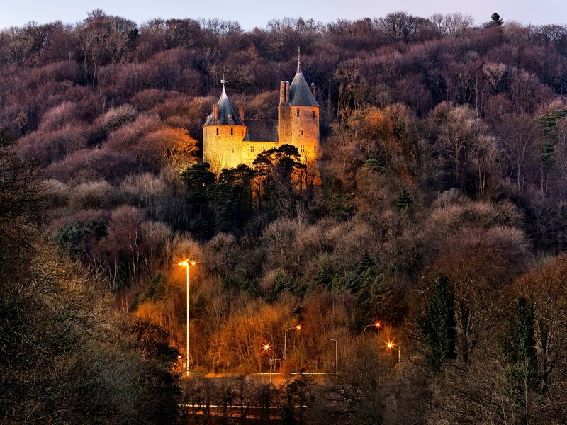 Castle on a Hill — Brown, Dramatic