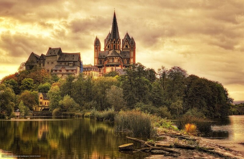 Castle on a Hill — Golden, Dramatic
