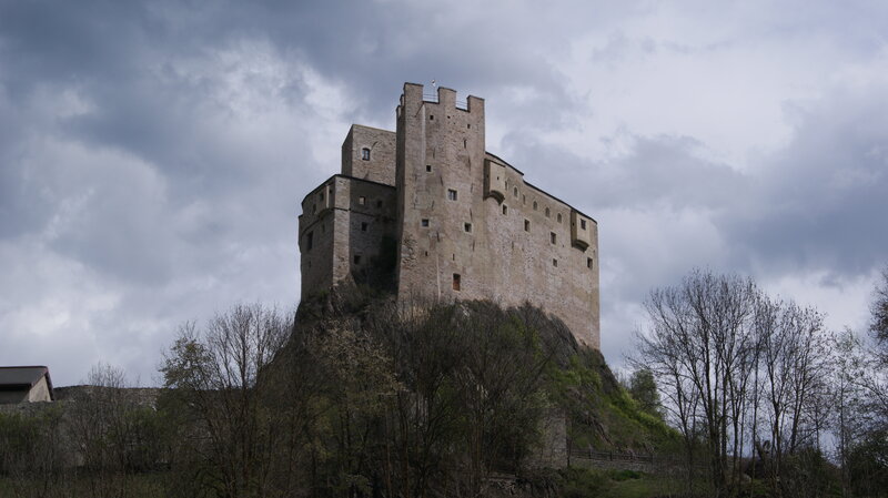 Castle on a Hill — Gray, Dramatic, Spring