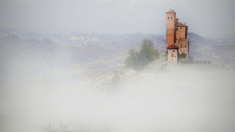 Castle on a Hill — Gray, Misty