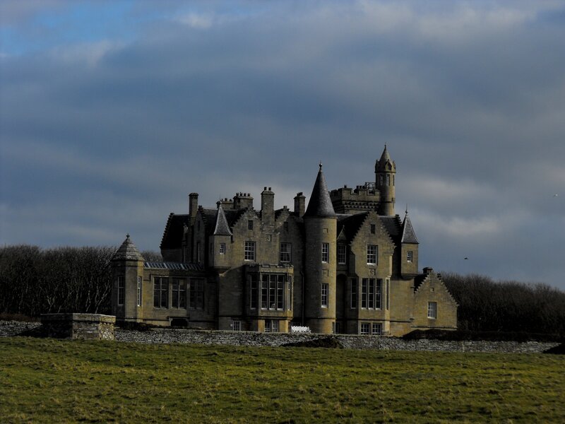 Castle on a Hill — Green, Dramatic, Afternoon